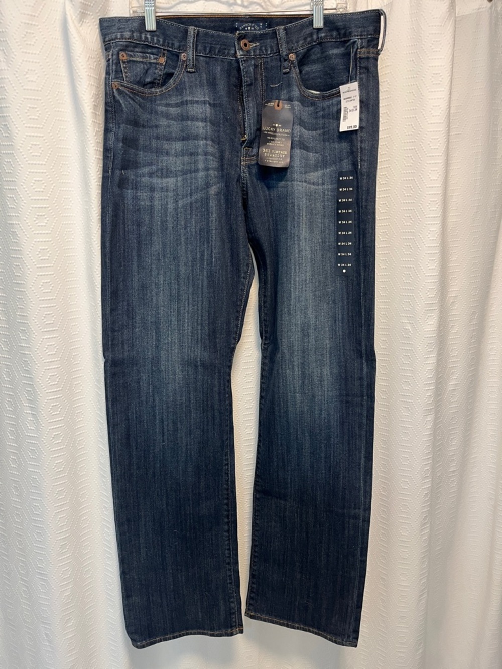 Lucky Brand Men's Indigo Straight Leg Jeans